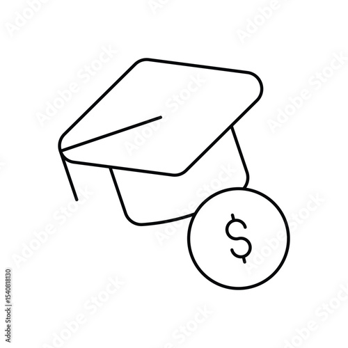 Business Education Vector icon