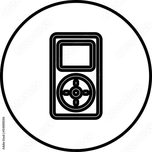 Microphone single icon vector illustration