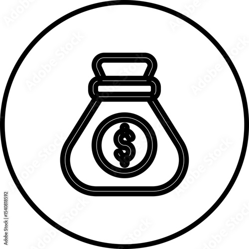 Money single icon vector illustration