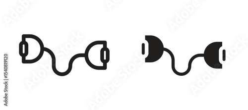 Exercise bands icon