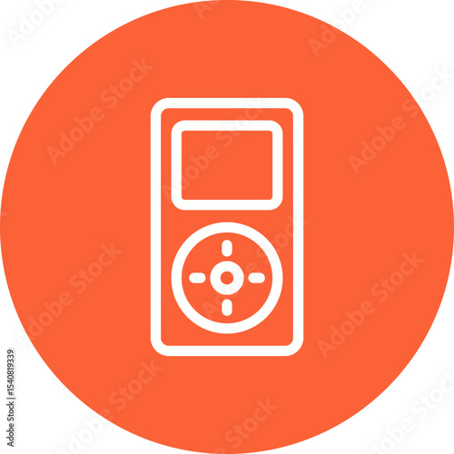 Microphone single icon vector illustration