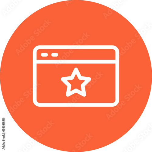 Website single icon vector illustration