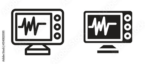EKG monitor icon