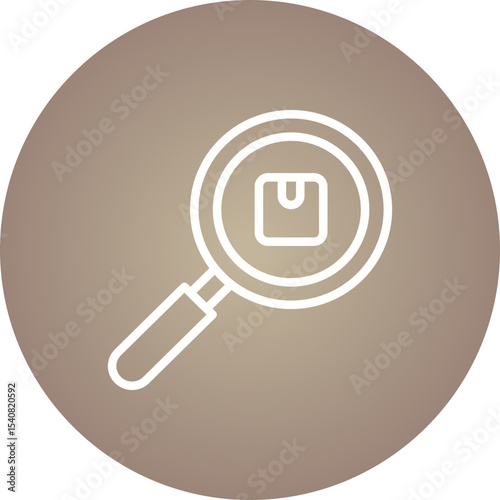 Search box single icon vector illustration