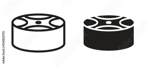 Drum steelpan icon