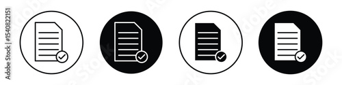 Document accept icon