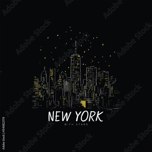 New York fashion for t shirt