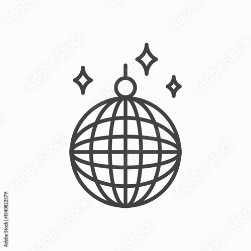 Disco ball icon