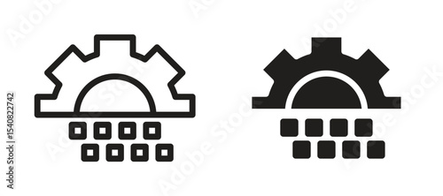 Digital transformation icon
