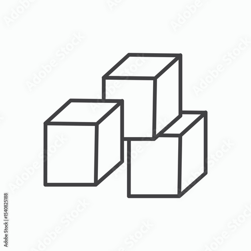 Cubes icon