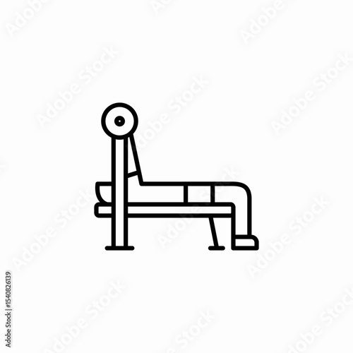 gym fitness icon sign vector