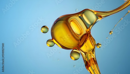 Illustration of molecular structure of biotin vitamin B7. Role in keratin synthesis, hair growth and health. Nutrient support, impact on protein metabolism, supplement utilization, enzyme production.