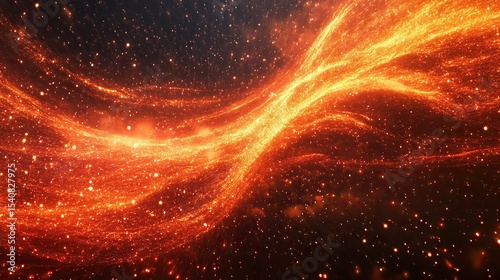 A powerful sequence of deep crimson and fiery orange fireworks expanding outward in wave-like pulses