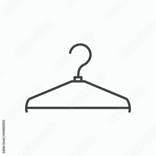 Clothes hanger icon