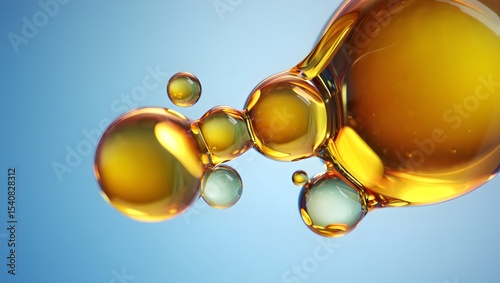 Illustration of molecular structure of biotin vitamin B7. Role in keratin synthesis, hair growth and health. Nutrient support, impact on protein metabolism, supplement utilization, enzyme production.