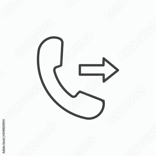 Call outgoing icon