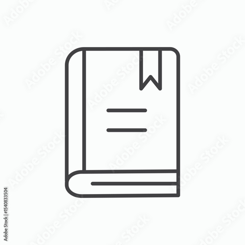 Book bookmark icon