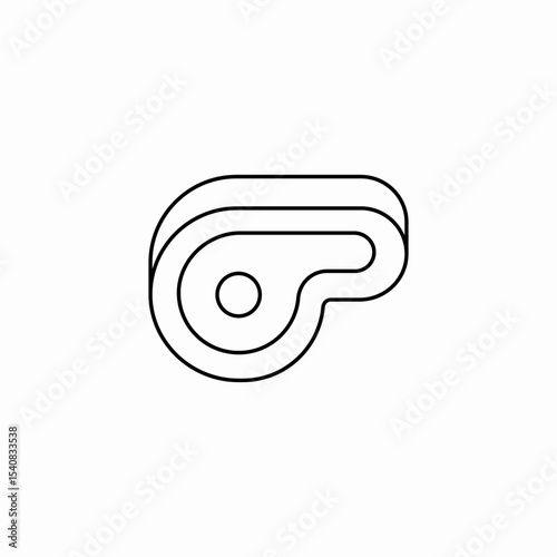 meat steak icon sign vector