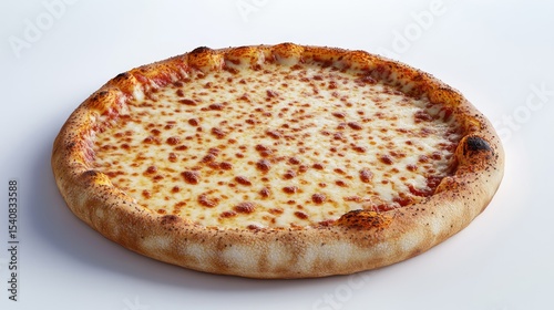 Cheese pizza, studio shot