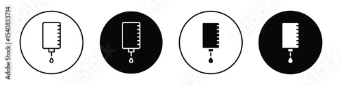 Blood transfusion icon