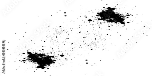 grunge dust texture on a clean white background, scattered particles, scratches, distressed and vintage look, soft shadows, subtle noise, realistic dust and dirt speckles, monochrome.