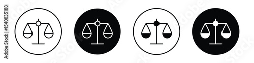 Balance scale icon