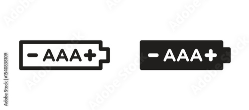 AAA battery icon