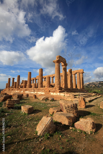 Temple of Juno at Valley of the Temples, Agrigento, Sicily, Italy