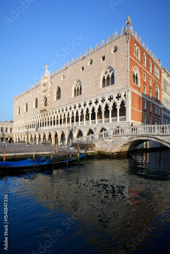 Doge's Palace in St. Mark's Square, Venice, Italy