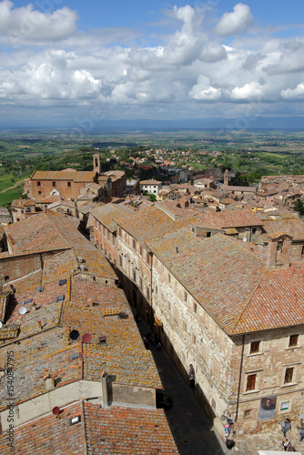 View of Montepulciano, Tuscany, Italy