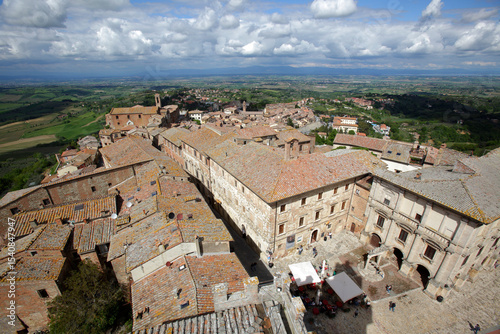 View of Montepulciano, Tuscany, Italy