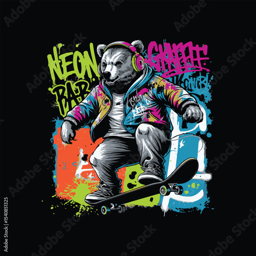 skating t shirt design