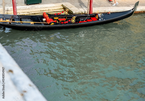 Εκτύπωση καμβά Gondala on the Venice Canal
