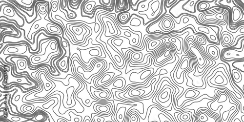 Minimalist topographic contour lines on a clean white background, smooth elevation curves, black fine lines, abstract geographic map style, elevation lines forming organic shapes, high contrast, 