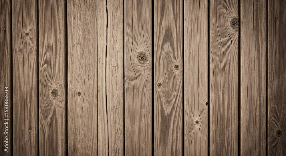 Fototapeta premium wooden planks background with natural grain and weathering.