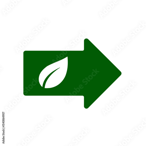 Vector icon shows sustainable housing, low carbon city, green energy transition, clean technology, pollution, carbon neutrality, bio energy, net zero 2050, emission free, carbon footprint