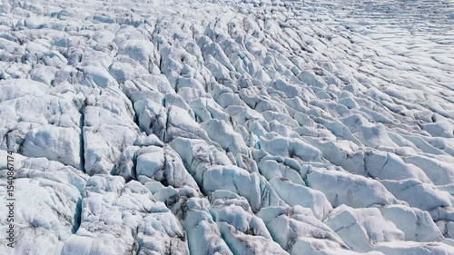 The breathtaking and majestic beauty of a glacier landscape complete with towering volcanic peaks.Iceland