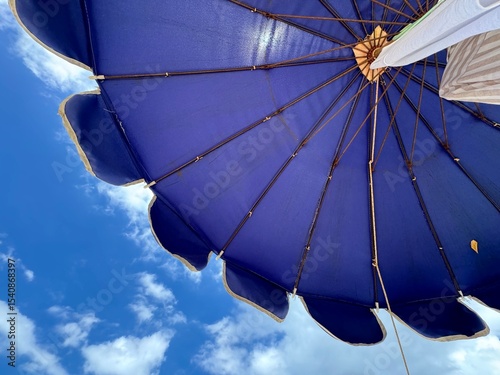 Beach Umbrella on Karon Beach, Phuket, Thailand