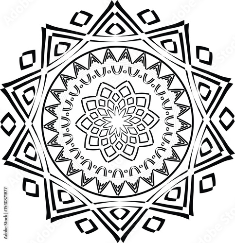 Premium Luxurious Golden Mandala Design | Royal Blue Background Art