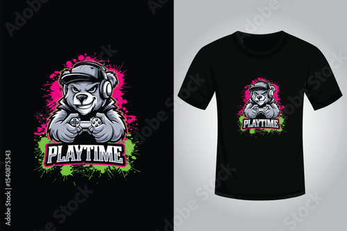 Gaming  T-Shirt Graphic for Video Game Lovers