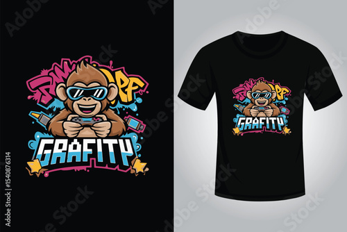 Gaming  T-Shirt Graphic for Video Game Lovers