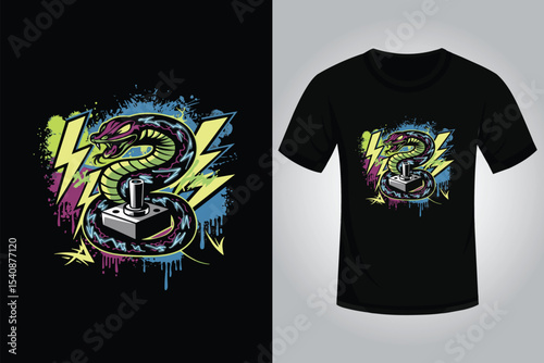 Gaming  T-Shirt Graphic for Video Game Lovers