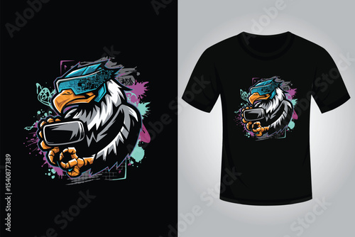 Gaming  T-Shirt Graphic for Video Game Lovers