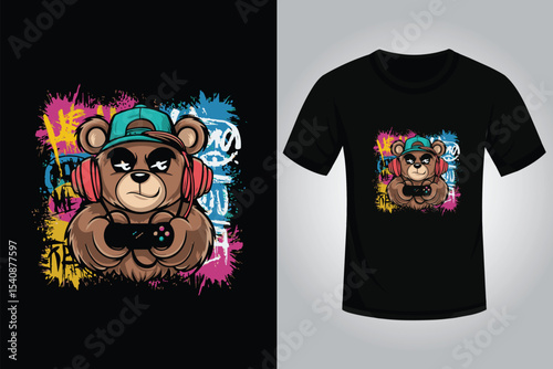 Gaming  T-Shirt Graphic for Video Game Lovers