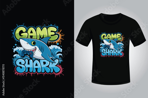 Gaming  T-Shirt Graphic for Video Game Lovers