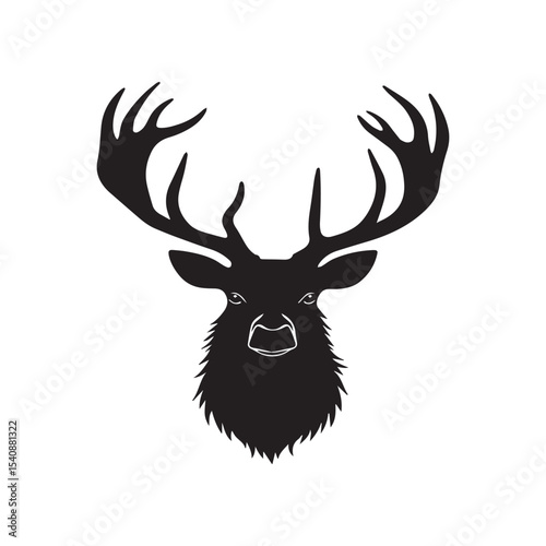 deer head silhouette