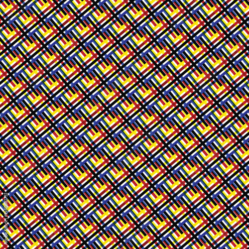 Abstract geometric retro background with diagonal lines and shapes. shapes pattern Vector illustration