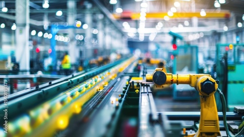 Wallpaper Mural Automated production line Torontodigital.ca