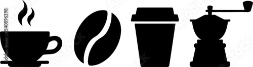 Coffee Cup Bean To Go Hot Beverages Set
