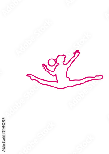 grs gymnastique rythmique sportive ballon